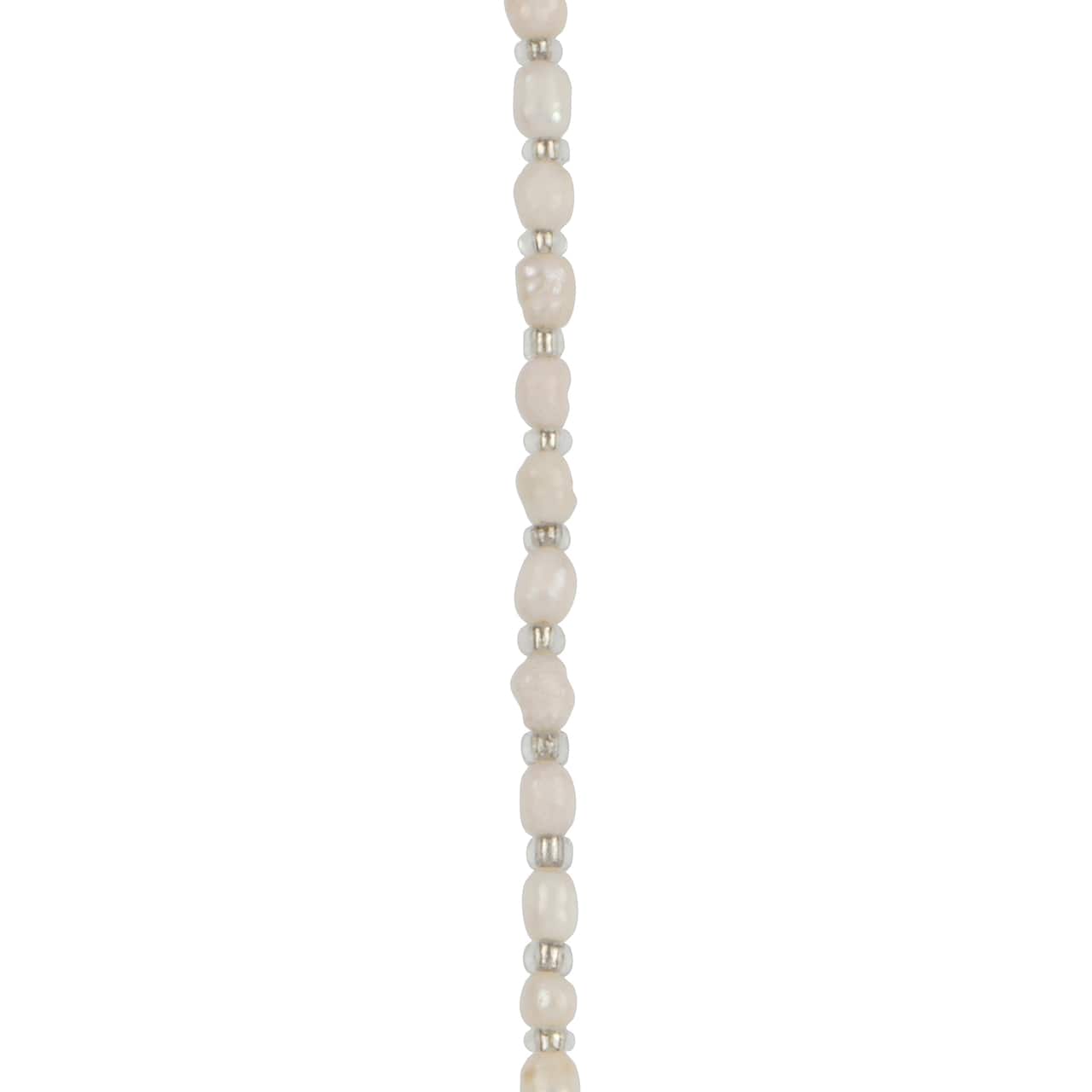 Perles d’eau douce blanches de Bead Landing